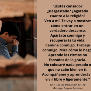 ¿Hay esperanza para los abrumados?